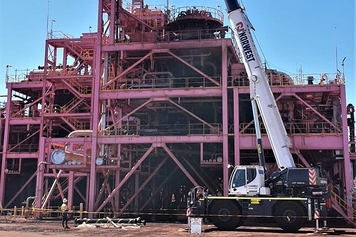 Norwest Crane Hire brings first LRT 1100-2.1 to Australia