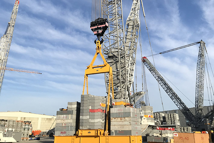 All in the head – 1,000 tonnes on an 800 tonne crane