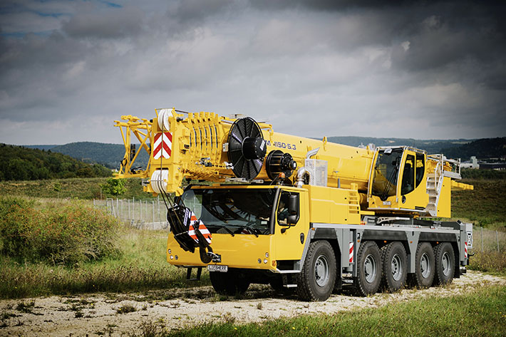 Mayor altura de elevación y alcance: Liebherr presenta la LTM 1150-5.3, una auténtica joya para cualquier flota de grúas