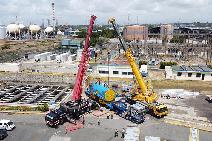 Creating trust in the Caribbean – crane and heavy haulage contractor Força chooses Liebherr for used crane purchases 