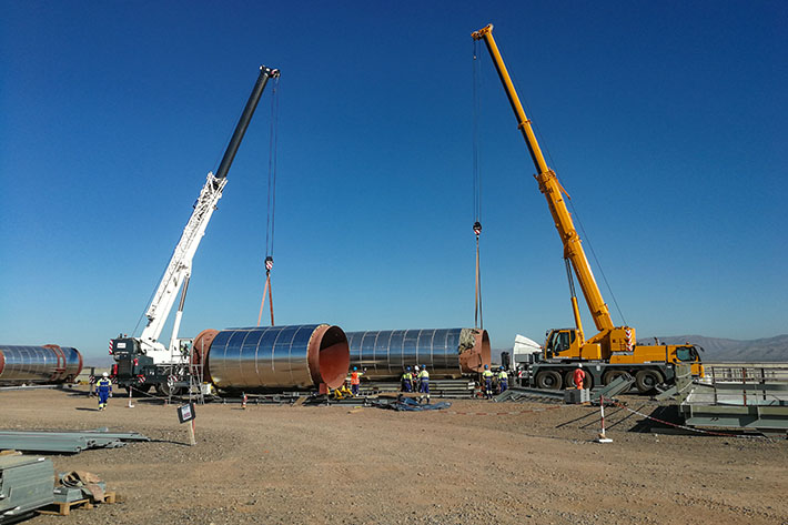 New and used – three more Liebherr mobile cranes for Moroccan customer SCIF 
