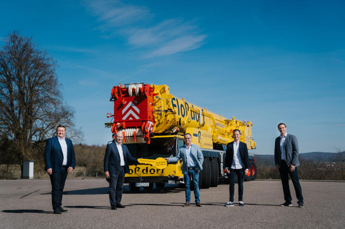 New maximum: Flossdorf adds Liebherr LTM 1650-8.1 mobile crane