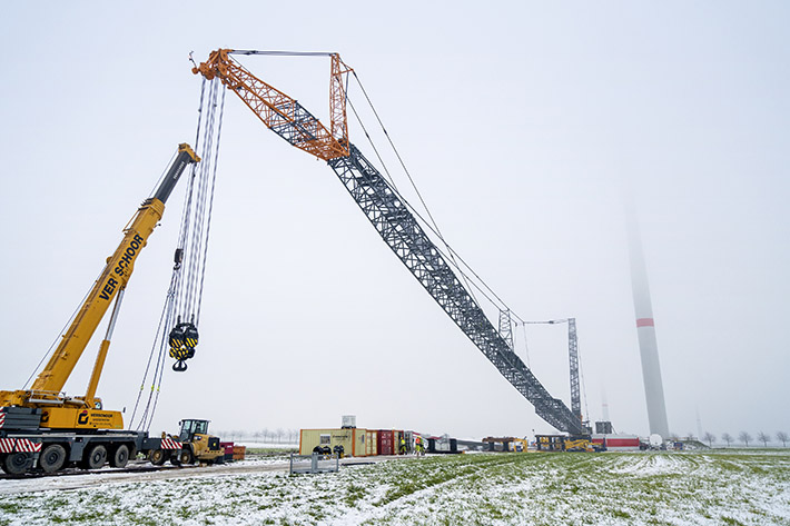 Greater lifting capacity with higher wind tolerance