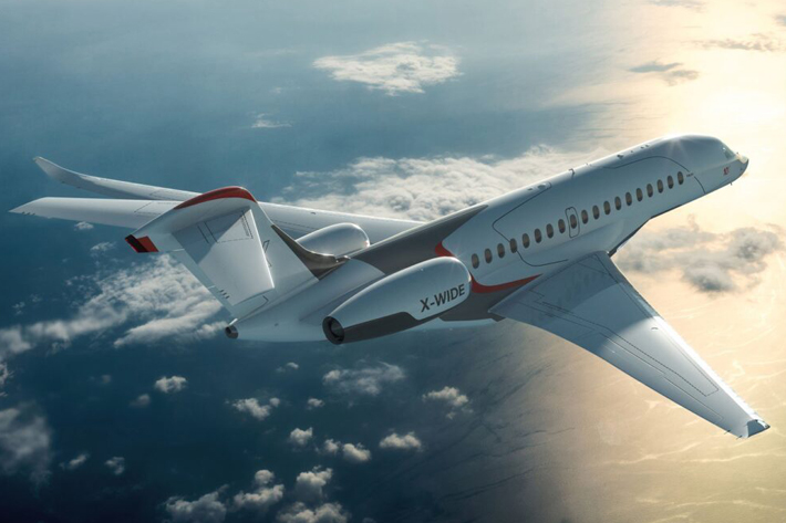 Liebherr on board Dassault’s new Falcon 10X business jet