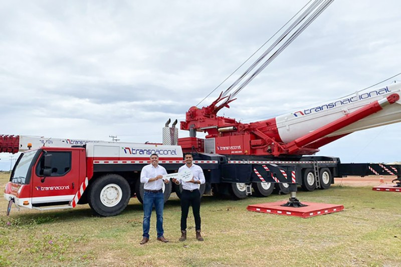 Transnacional complementa frota com LTM 1500-8.1 usado - Liebherr
