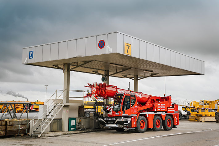 Liebherr in Ehingen switches to climate-neutral HVO fuel