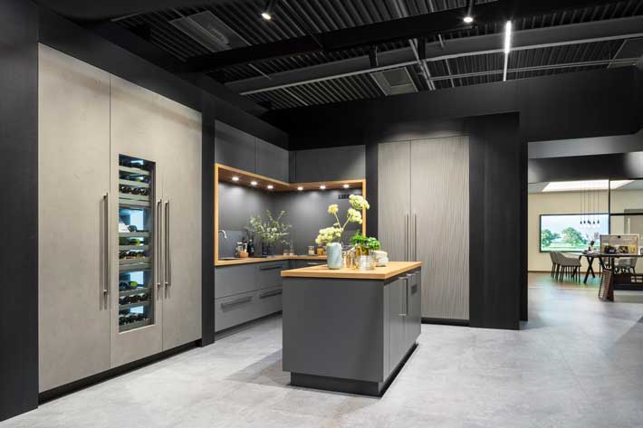 Liebherr at the Küchenmeile 2021: futuristic features meet outstanding product design