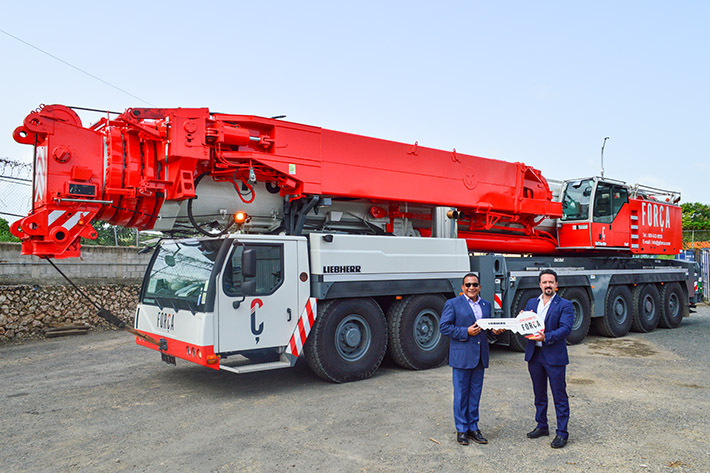 More power in the Caribbean: Força strengthens crane fleet with Liebherr LTM&nbsp;1400-7.1