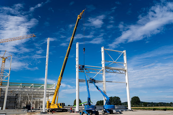 Liebherr plant zusätzliches Werksgelände in Ehingen/Berg