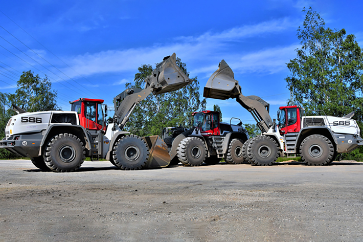 Profitability as a unique selling point: Three Liebherr L 586 XPower® wheel loaders for BTB Group Berlin