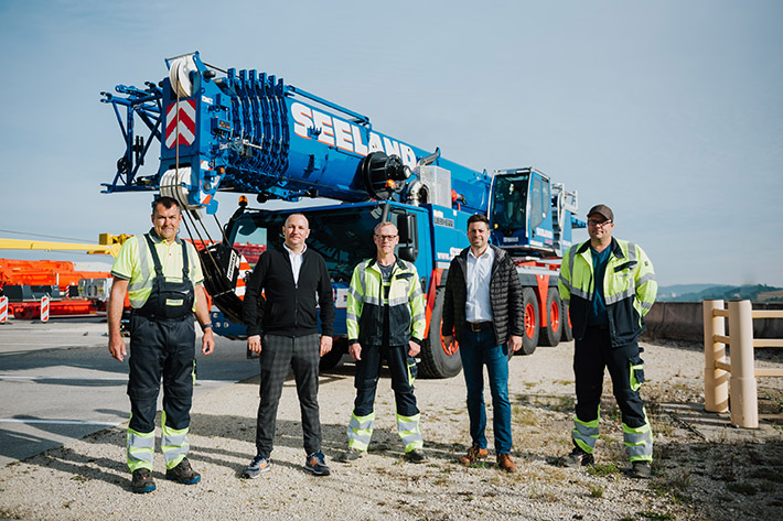 Rounding off the portfolio – Seeland decides to purchase the Liebherr LTM 1150-5.3