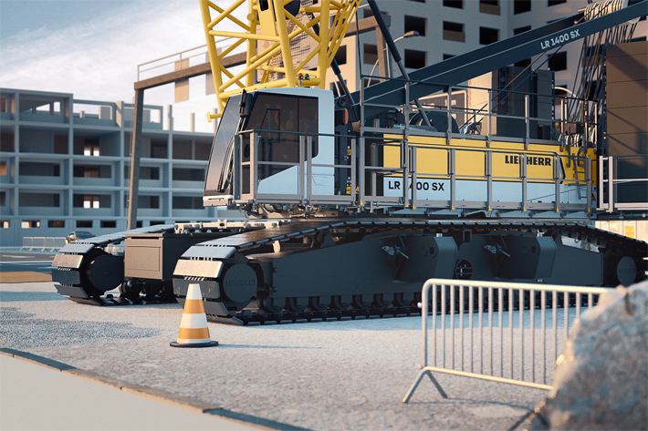 The new weightlifter: LR&nbsp;1400&nbsp;SX