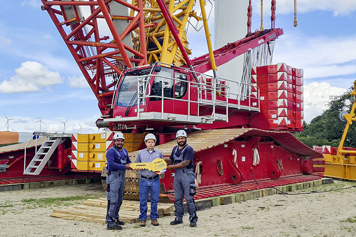 CMI Energía adquiere la primera grúa sobre orugas Liebherr LR 1600/2 de Honduras