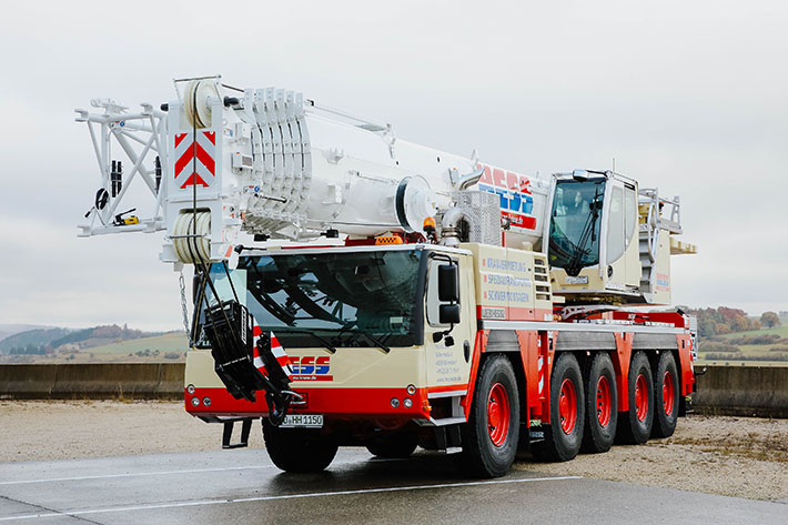 100 percent Liebherr: Hess extends fleet with LTM 1150-5.3