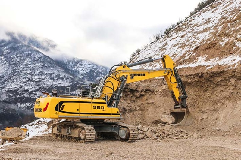 Liebherr crawler excavator R 960 SME conquers the world market Liebherr