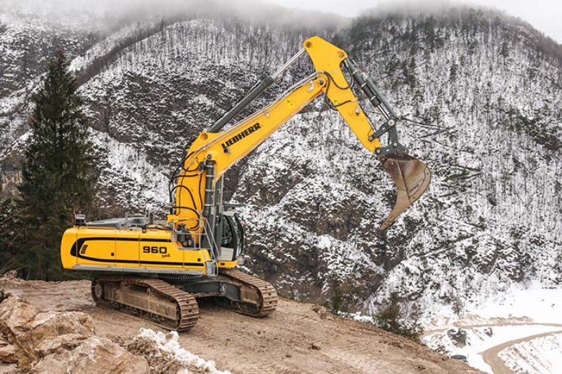 Liebherr crawler excavator R 960 SME conquers the world market Liebherr