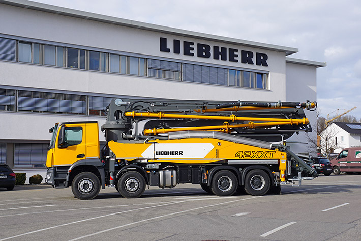 Liebherr Powerbloc fait ses preuves dans le pompage du béton