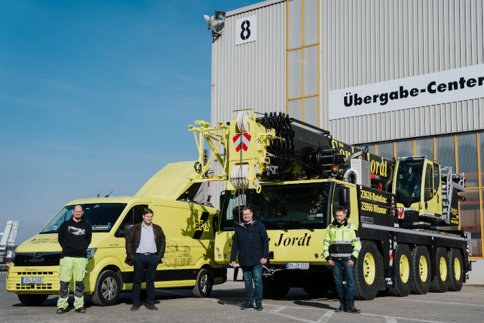 Sönke Jordt expands fleet with a Liebherr LTM 1110-5.1 mobile crane