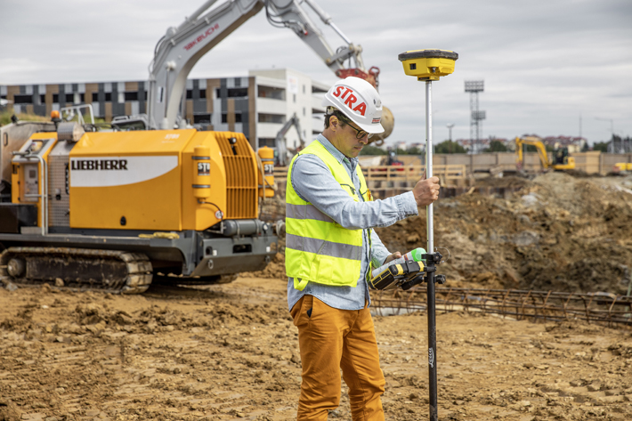 Digitalization in deep foundation work: The positioning system LIPOS ® supports continuous flight auger drilling 