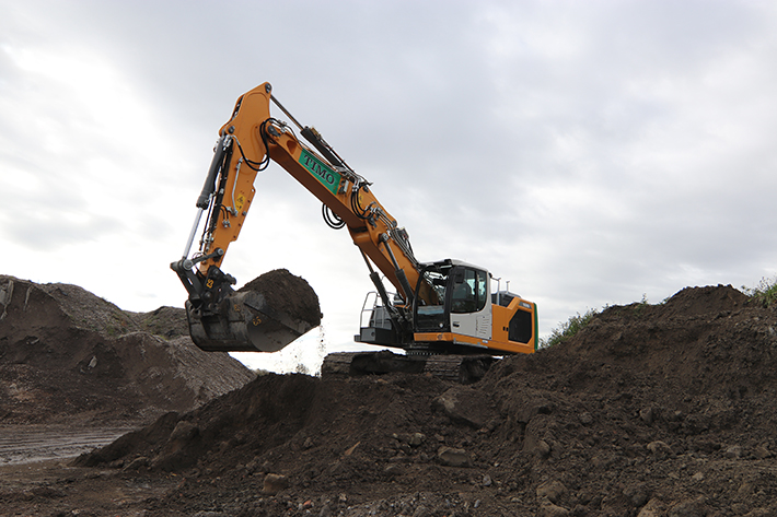 First Generation 8 R 926 excavator in Belgium