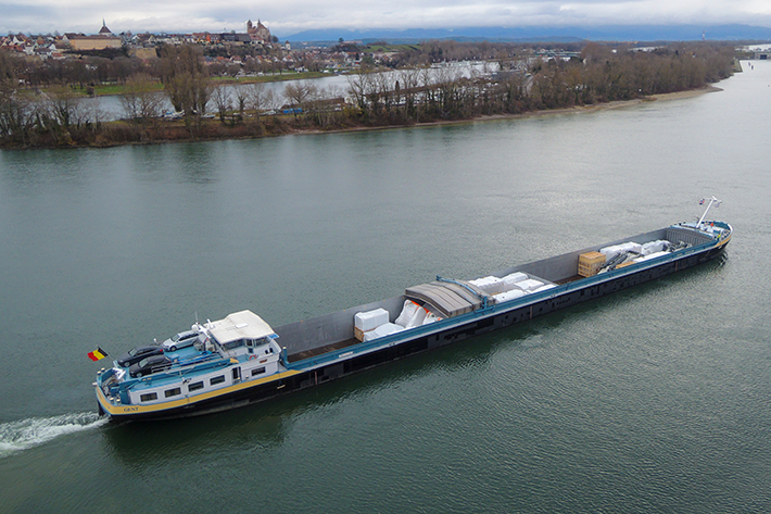 River transportation, a long lasting success for Liebherr-Mining Equipment Colmar