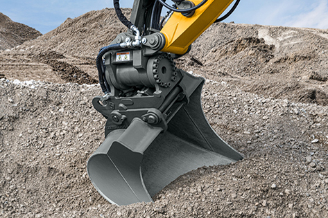 New attachment from Liebherr: Expansion of range of applications of wheeled and crawler excavators 