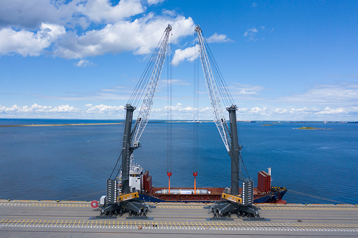 Liebherr remains Mobile Harbour Crane market leader