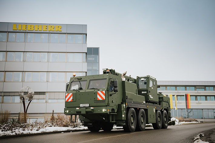 Order for 33 G-BKF armoured recovery and crane vehicles for the Bundeswehr completed