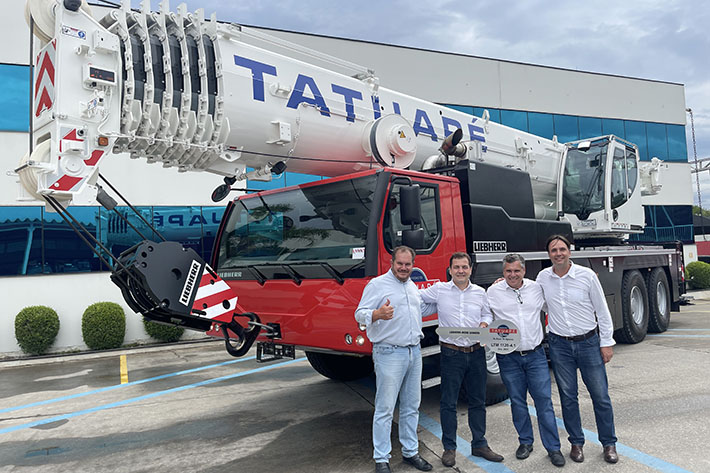 A first in Brazil – Guindastes&nbsp;Tatuapé takes delivery of Liebherr LTM&nbsp;1120-4.1 mobile crane