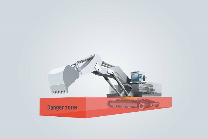Digital clearance monitoring for slewing bearings