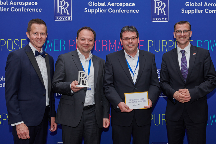 Liebherr-Aerospace receives supplier award from Rolls-Royce