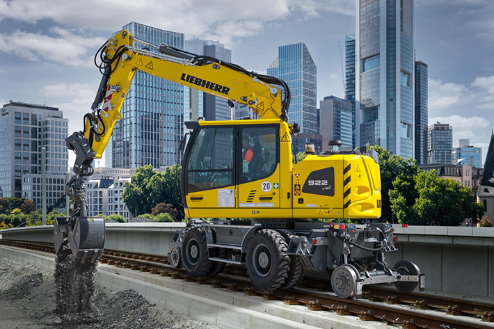 Liebherr introducing ECM certification for rail-road excavators