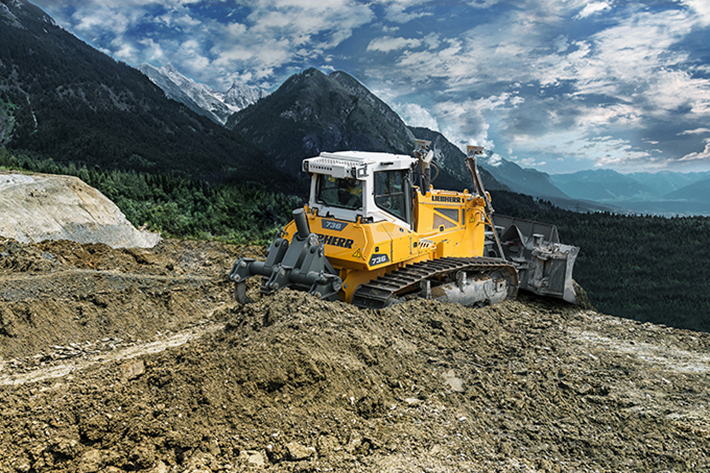 Liebherr earthmoving and material handling machines at Svenska Maskinmässan 2022