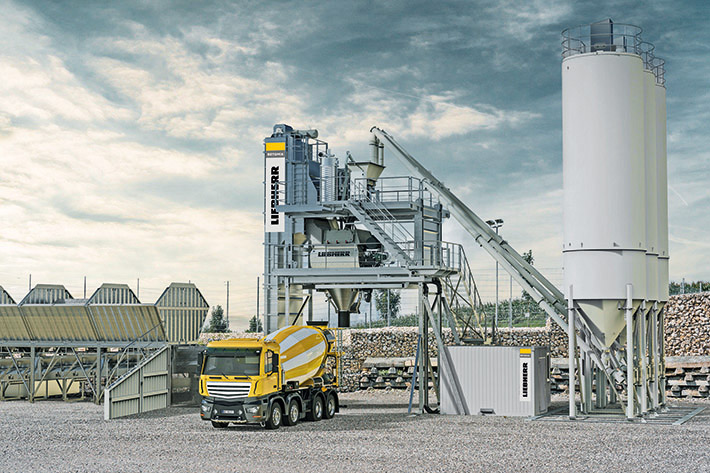 Liebherr presents its new mixing plant generation at Bauma
