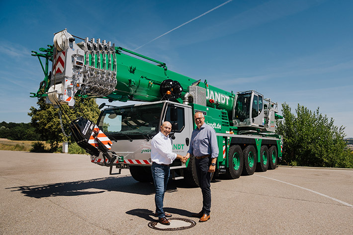 Jandt expands crane fleet with Liebherr LTM 1150-5.3 mobile crane
