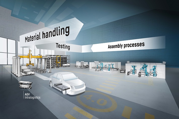 Liebherr automation systems at The Battery Show North America