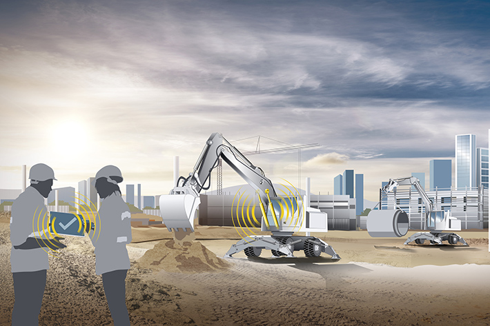 Simply strong: safe and efficient force-measurement within Liebherr hydraulic cylinders