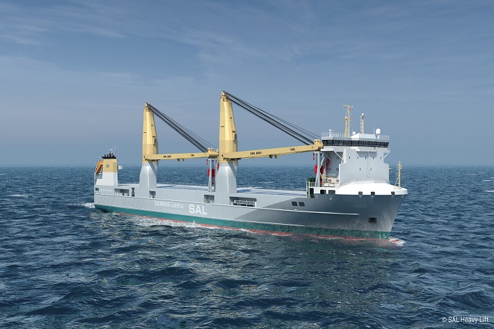 All-electric LS 800 E ship cranes for SAL "Orca" project