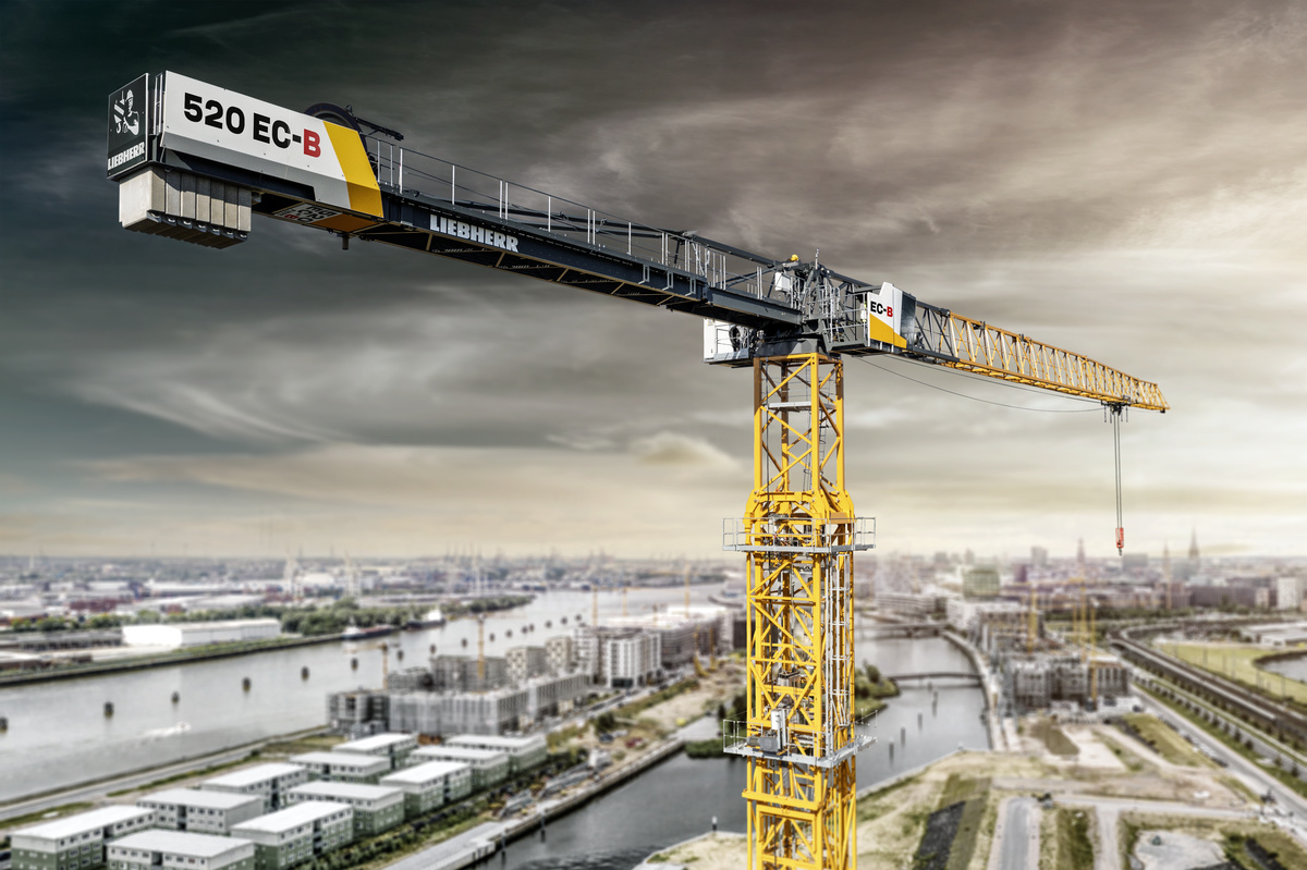 Bauma 2022: New Liebherr 520 EC-B crane with fibre rope