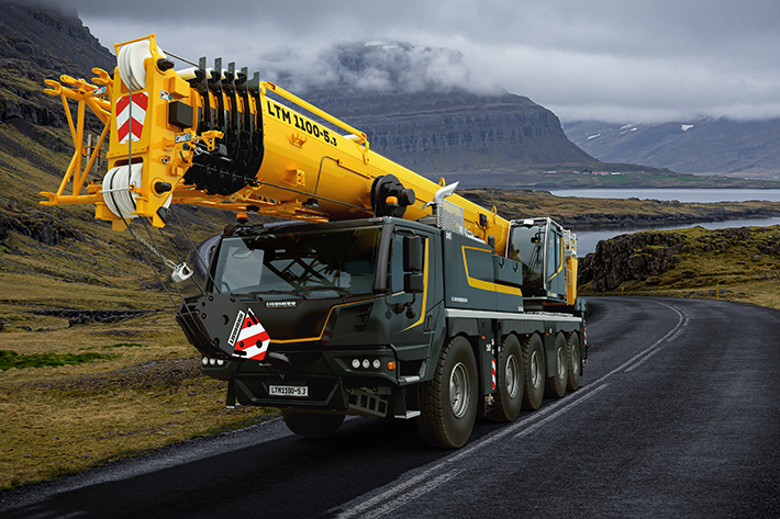 The master of all roads: New Liebherr LTM&nbsp;1100-5.3 mobile&nbsp;crane 
