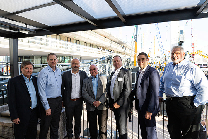 Proven partners: Liebherr welcomes Morrow Equipment at Bauma