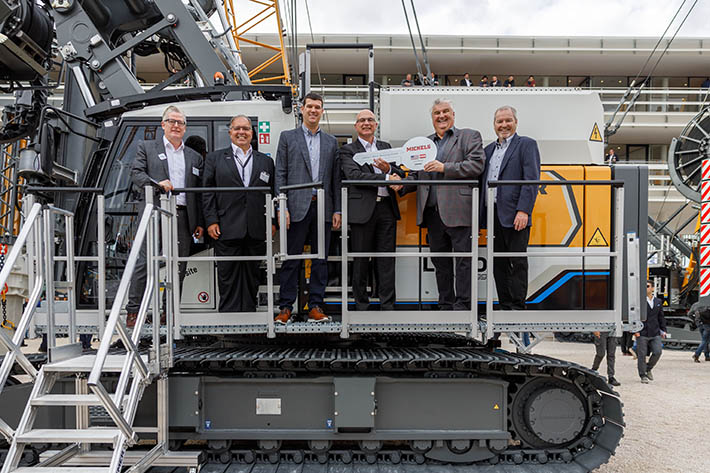 From Bauma to the US: Michels Construction takes over five Liebherr drilling rigs