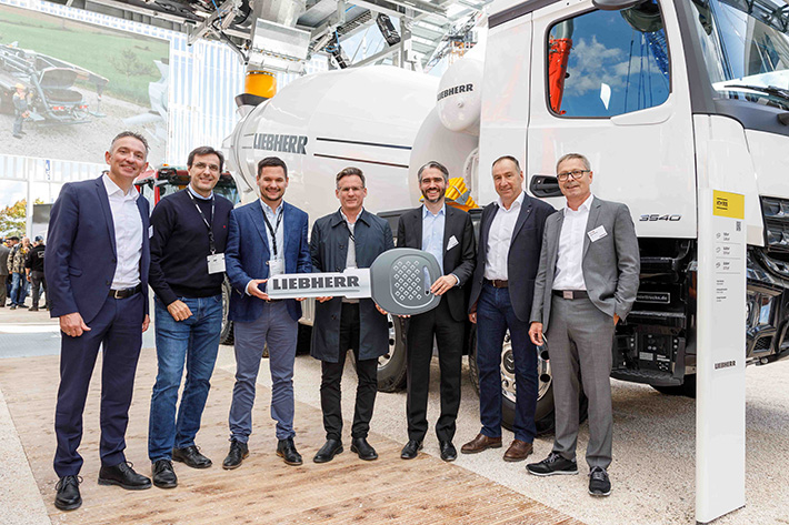 Seven new truck mixers for INZAG Germany GmbH 