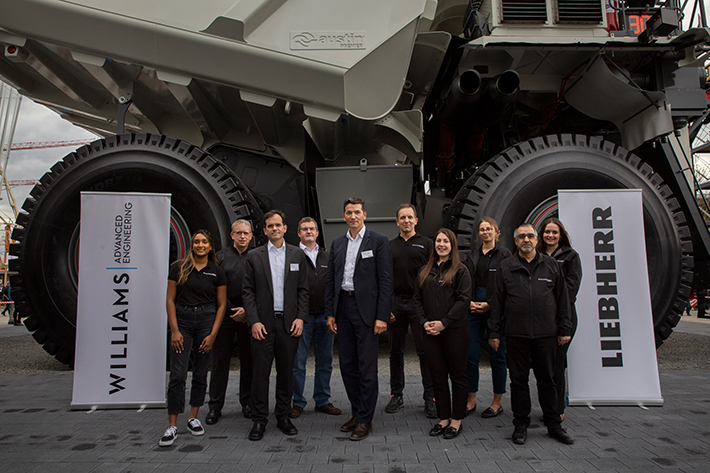 WAE and Liebherr pay tribute to their joint zero emissions work at Bauma 2022
