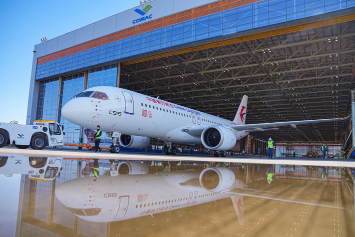Entry into Service: Liebherr-Aerospace on board the C919