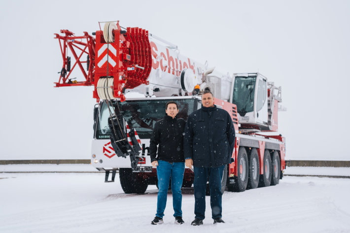 Modernisation and expansion – Schuch buys 15 new Liebherr mobile cranes