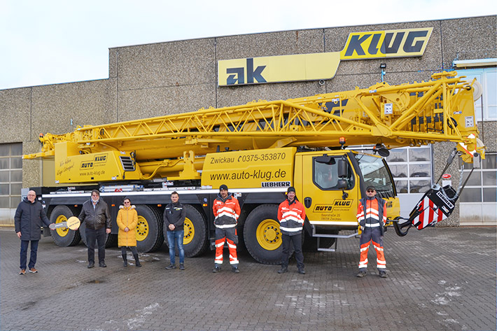 66&nbsp;meter telescopic boom: Auto-Klug chooses Liebherr LTM&nbsp;1150-5.3