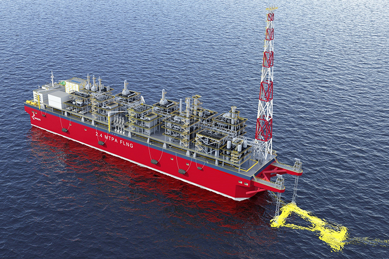 Complete RL series from Liebherr equips one FLNG