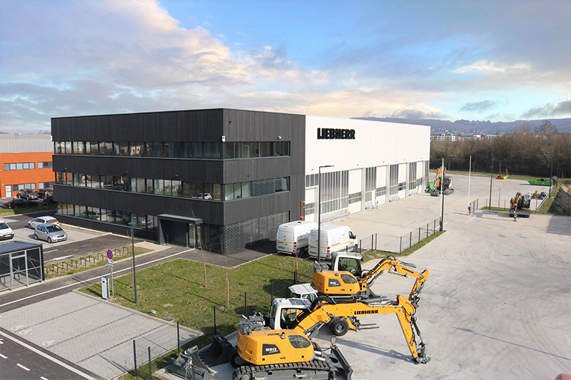 Distribution and services close to the customer: A new Liebherr branch in the Paris region