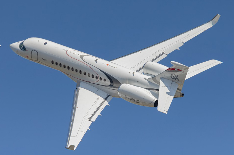Take off: Falcon 6X starts operation